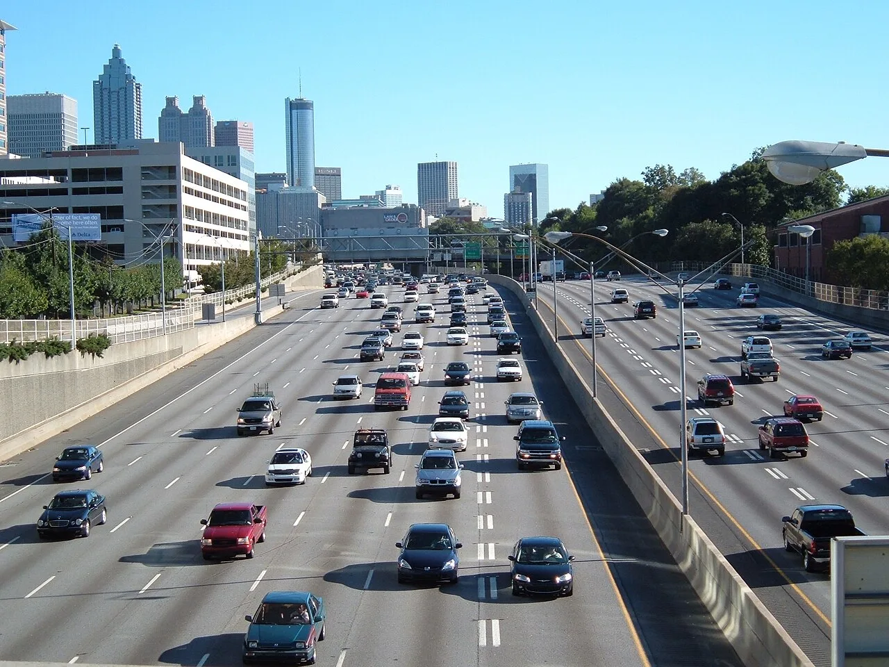 Illustrative photograph of Atlanta, not the new club’s crest.