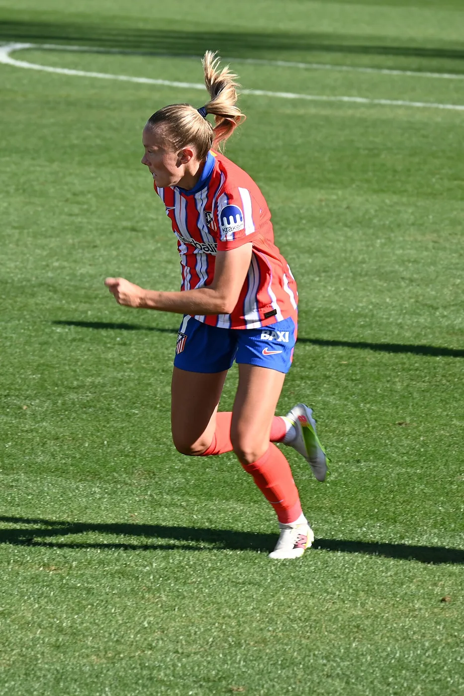 Archive photograph of Synne Jensen with Atlético Madrid.